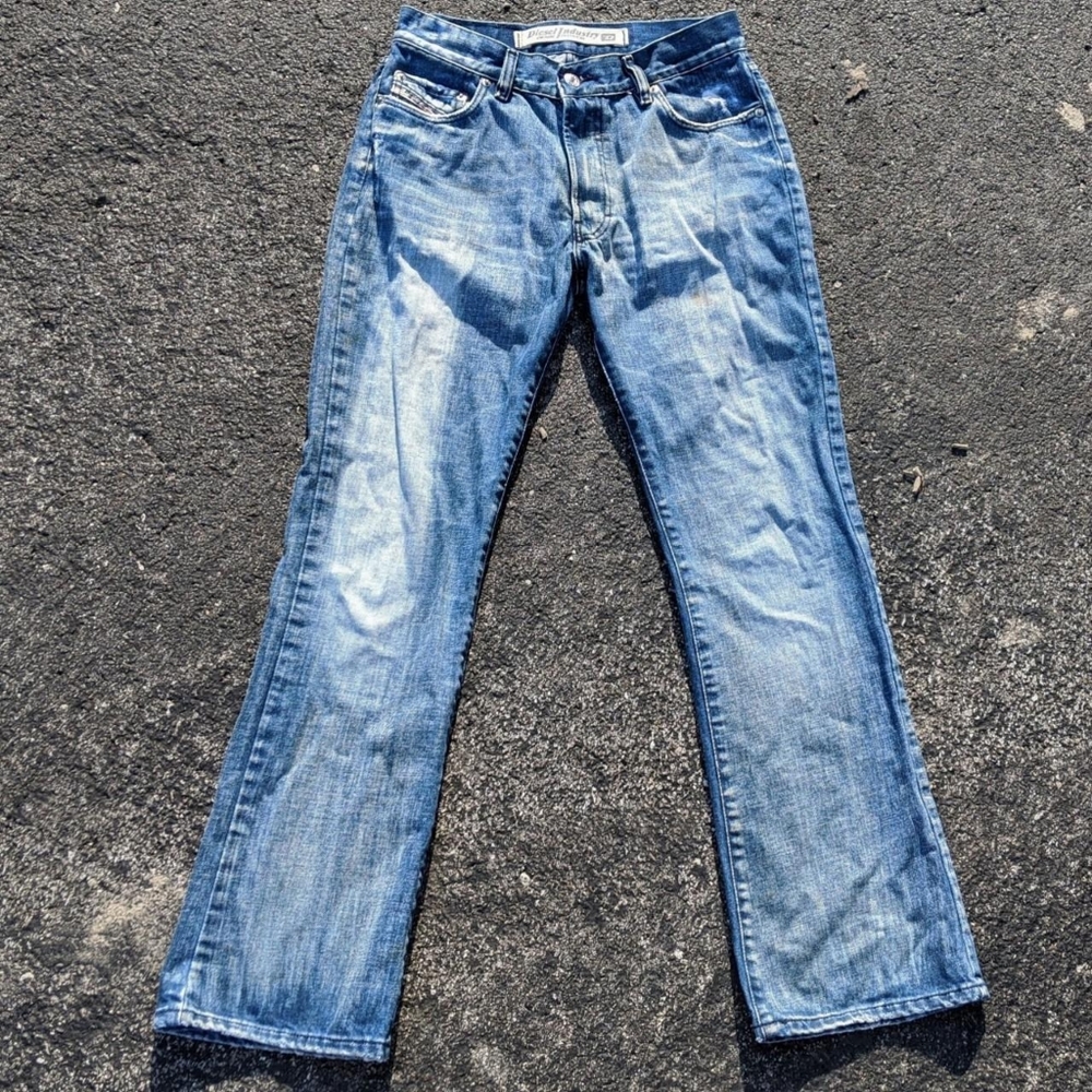 DIESEL 90s Y2K DISTRESSED BOOTCUT JEANS